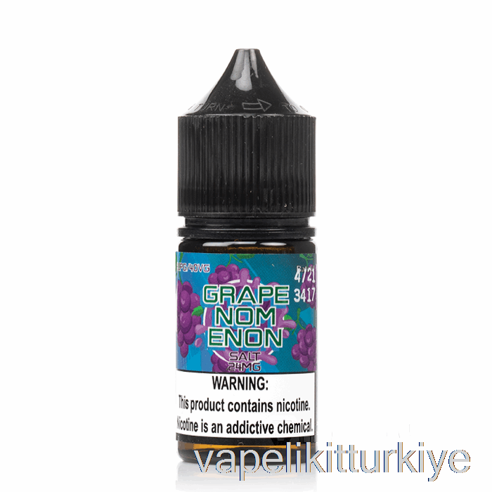 Vape Likit üzüm Tuzu - Nomenon E-sıvılar - 30ml 24mg